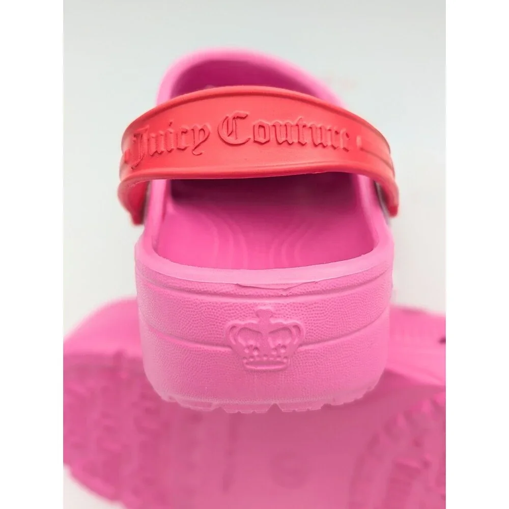 Juicy Couture Kids' (Size 3) Pink Slip-On 